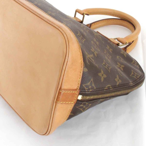 3815240408446t 4 Louis Vuitton Alma Monogram Canvas Handbag