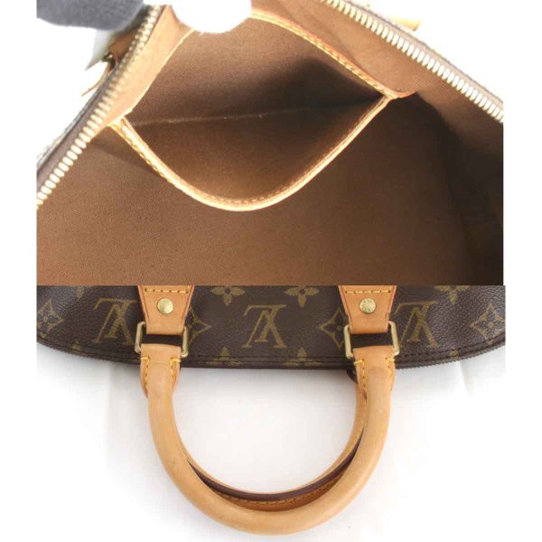 3815240408446t 9 Louis Vuitton Alma Monogram Canvas Handbag