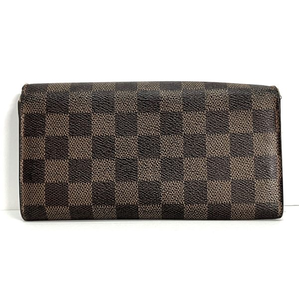 38249769 2 Louis Vuitton Portefeuille Sala Nm2 Long Wallet Canvas Brown