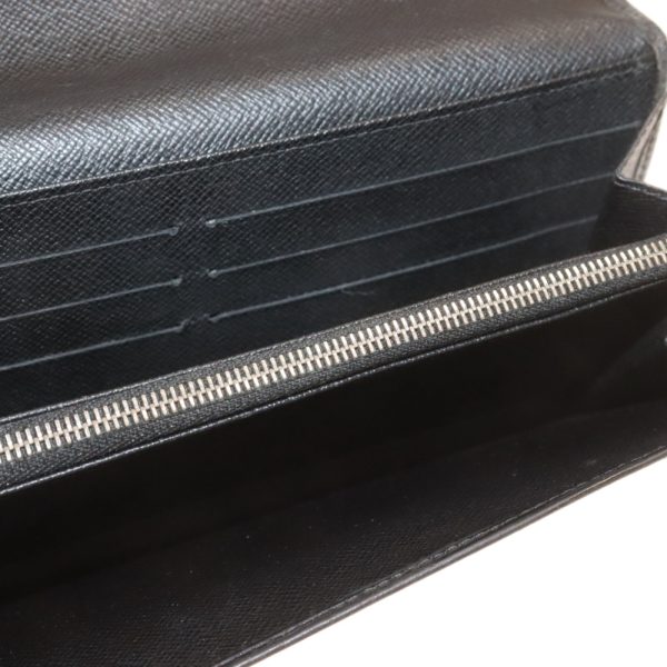 3824f040003 4 LOUIS VUITTON Portefeuille Sara Epi Long Wallet Leather Black