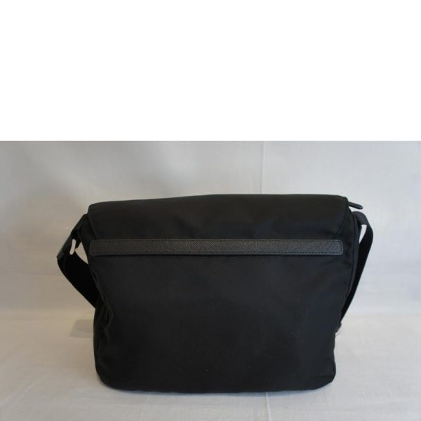 38549 2 Prada Tessuto Nylon Shoulder Bag Black