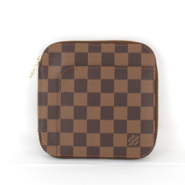 3855210906508a 1 Louis Vuitton Organizer Olaf Card Case Damier Canvas