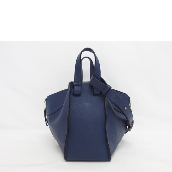 38723 2 Loewe Hammock Bag Small Handbag Navy