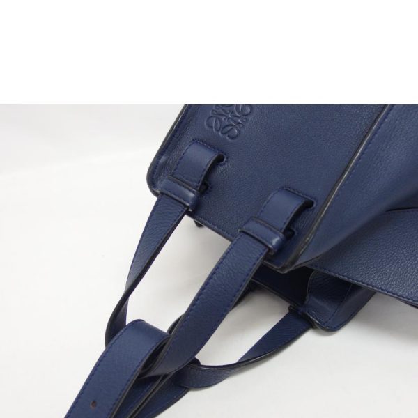 38723 4 Loewe Hammock Bag Small Handbag Navy