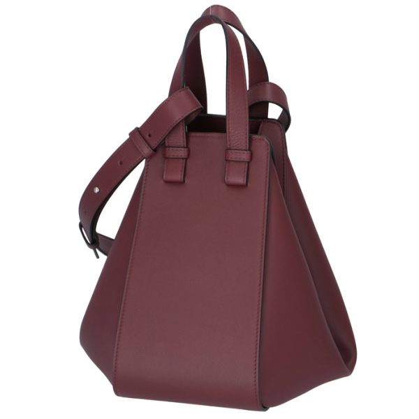 38730s3500247210 2 Loewe Hammock Small Shoulder Bag Wine Red