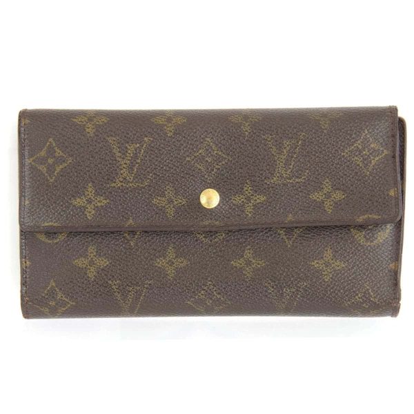 3904230304070t 1 Louis Vuitton Porto Tresor International Monogram Long Wallet Monogram