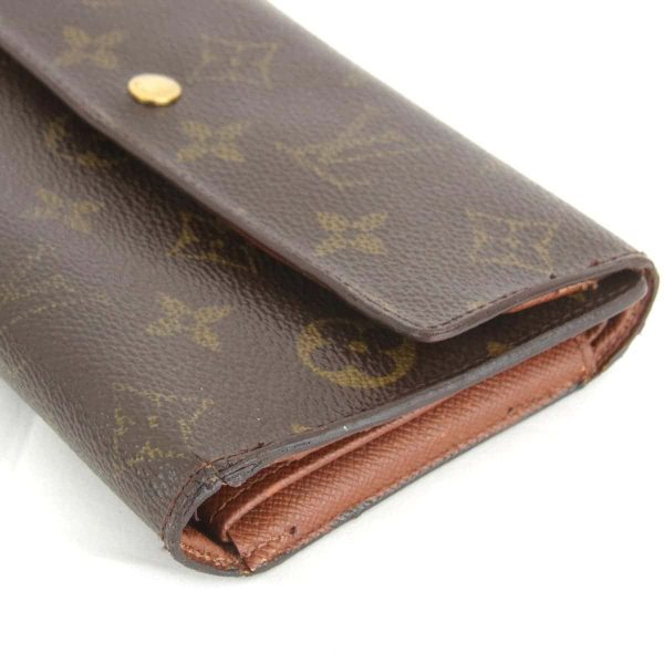 3904230304070t 3 Louis Vuitton Porto Tresor International Monogram Long Wallet Monogram