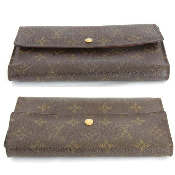 3904230304070t 5 Louis Vuitton Porto Tresor International Monogram Long Wallet Monogram