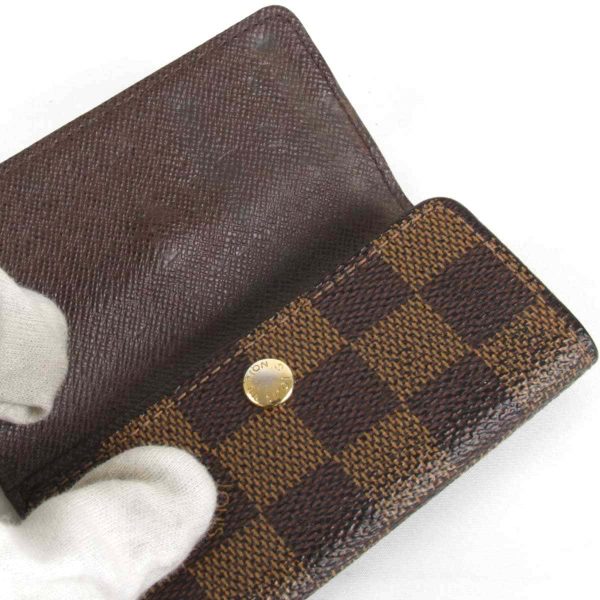 3904230604963t 7 Louis Vuitton Multicle Damier Key Case Brown