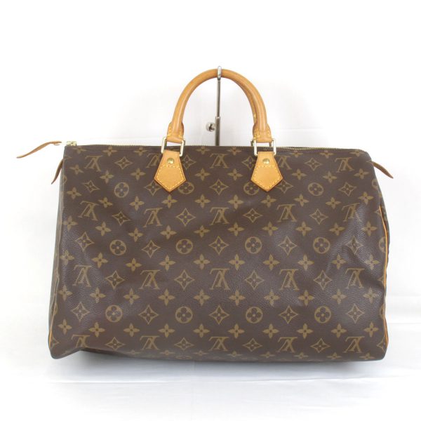 3905220301653t 1 Louis Vuitton Speedy 40 Monogram Handbag Monogram