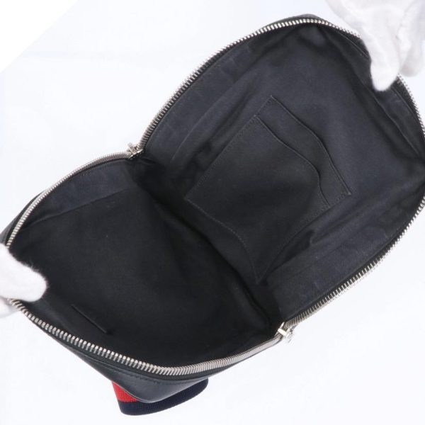 39684 5 Gucci Supreme Sling Backpack Black