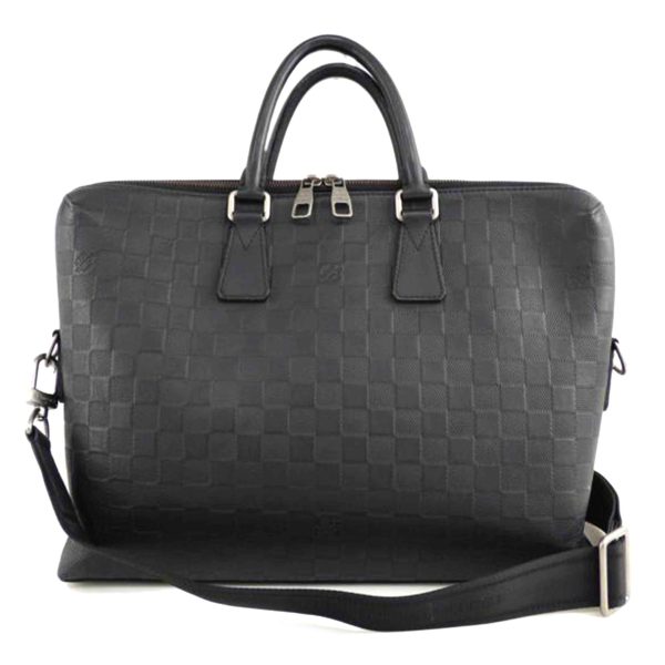 40068 1 Louis Vuitton PDJ Damier Graphite Bag Gray