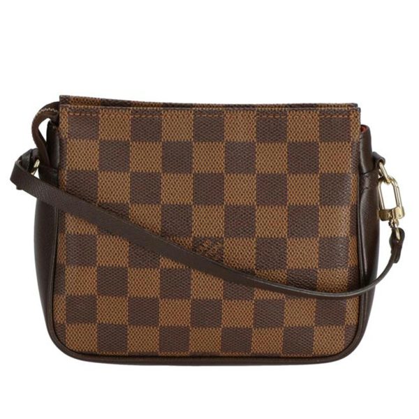 40086 1 Luis Vuitton Truth Makeup Pouch Damier Ebene Brown