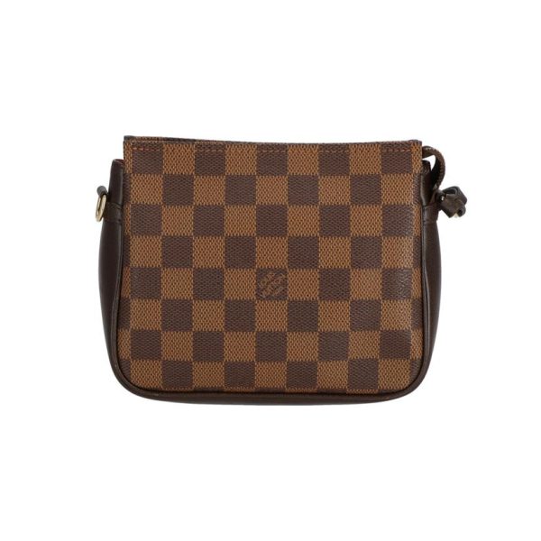 40086 2 Luis Vuitton Truth Makeup Pouch Damier Ebene Brown