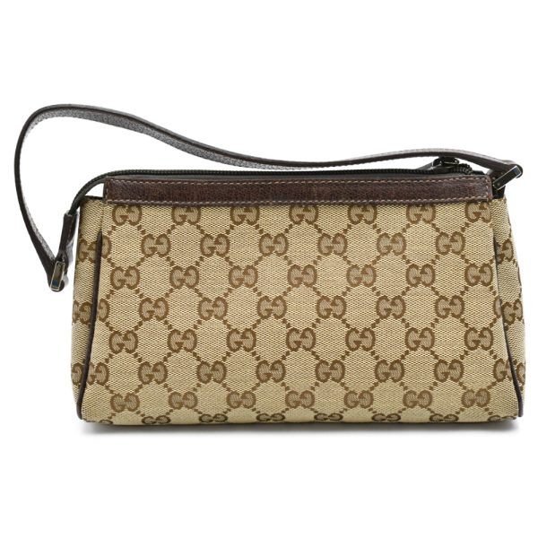 4023j240019 2 GUCCI GG pattern pochette handbag Beige