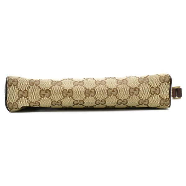 4023j240019 5 GUCCI GG pattern pochette handbag Beige