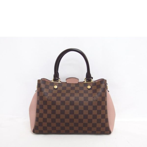 40532 2 Louis Vuitton Brittany Damier Ebene Handbag Brown