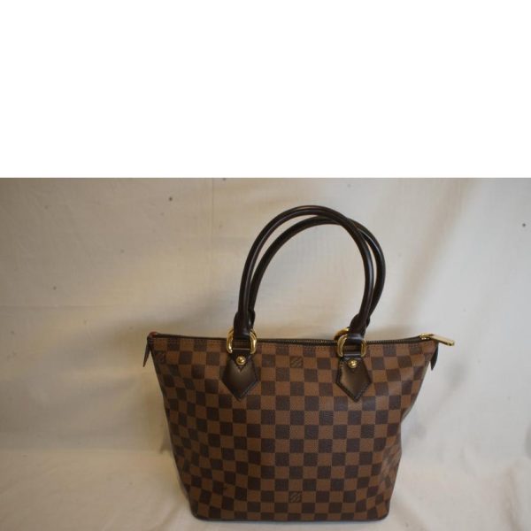 40556 2 Louis Vuitton Damier Saleya PM Brown