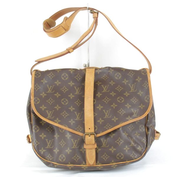 4065220602139t 1 Louis Vuitton Saumur 35 Monogram Shoulder Bag Monogram