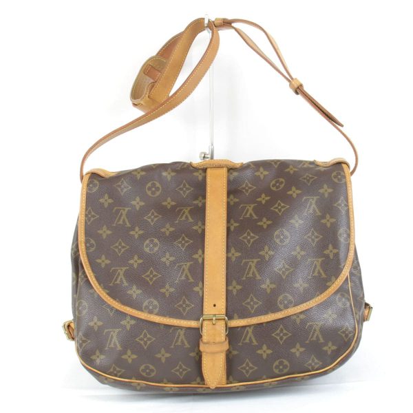 4065220602139t 2 Louis Vuitton Saumur 35 Monogram Shoulder Bag Monogram