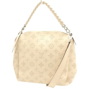 40802070556 1 Gucci Chain Tote Bag Leather PVC Coated Canvas Beige Brown