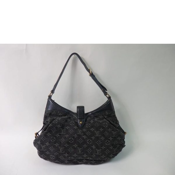 41203 2 Louis Vuitton Monogram Denim Bag Black