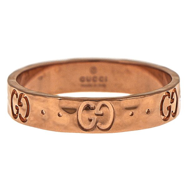 414006 j8500 5702 01 Gucci GG Icon Ring Pink Gold