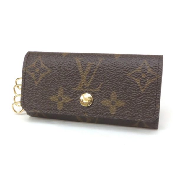 41441 1 Louis Vuitton Key Case 4 Monogram Multicle 4 Brown