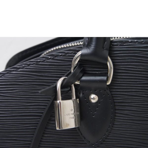 41607 7 Louis Vuitton Monneuf Epi Bag Black