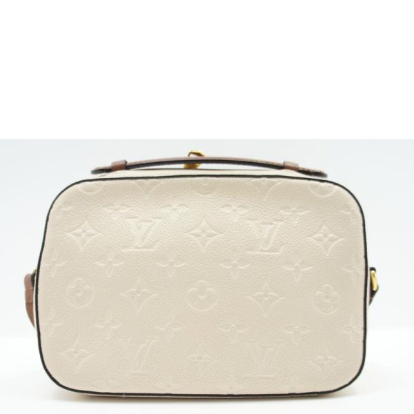 41713 2 Louis Vuitton Saintonge Monogram Empreinte Cream