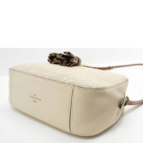 41713 3 Louis Vuitton Saintonge Monogram Empreinte Cream