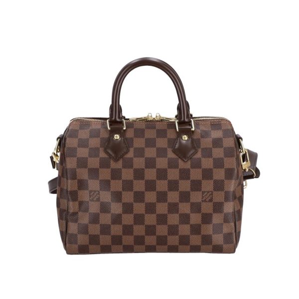 41767 2 Louis Vuitton Speedy Bandouliere 25 Damier Ebene Brown