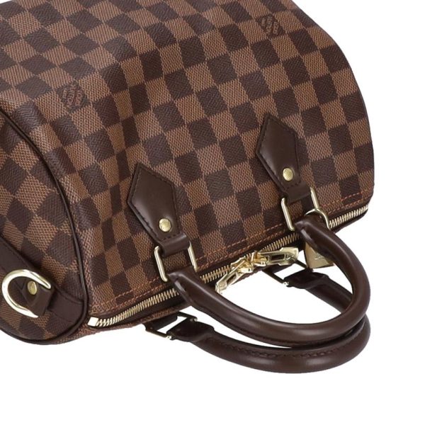 41767 4 Louis Vuitton Speedy Bandouliere 25 Damier Ebene Brown