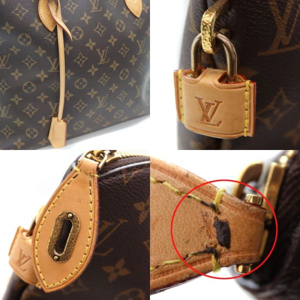 4197 12 Louis Vuitton Lock It Chain Bag Brown