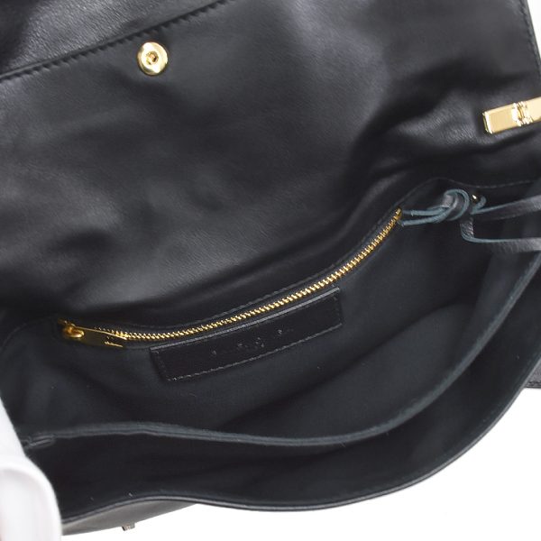 420831c8k0z 1000 05 Balenciaga Removable Shoulder Strap Lambskin Shoulder Bag Black