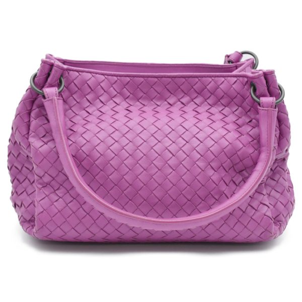 4223j280001 1 BOTTEGA VENETA Intrecciato Tote Bag Purple