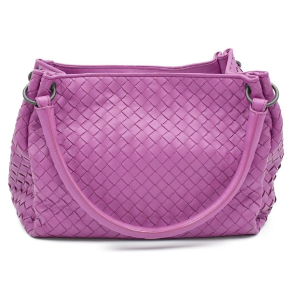 4223j280001 2 BOTTEGA VENETA Intrecciato Tote Bag Purple