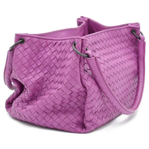 4223j280001 3 BOTTEGA VENETA Intrecciato Tote Bag Purple