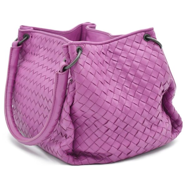 4223j280001 4 BOTTEGA VENETA Intrecciato Tote Bag Purple