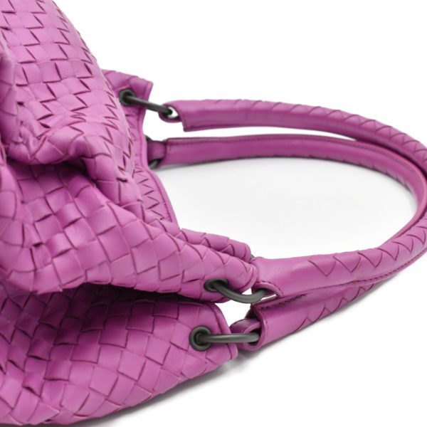 4223j280001 6 BOTTEGA VENETA Intrecciato Tote Bag Purple