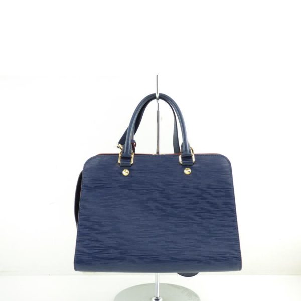 42352 2 Louis Vuitton Vano MM Epi Shoulder Bag Blue