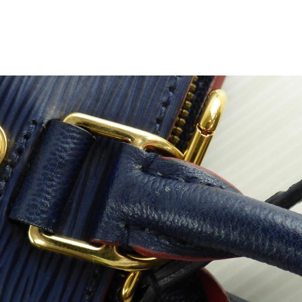 42352 7 Louis Vuitton Vano MM Epi Shoulder Bag Blue