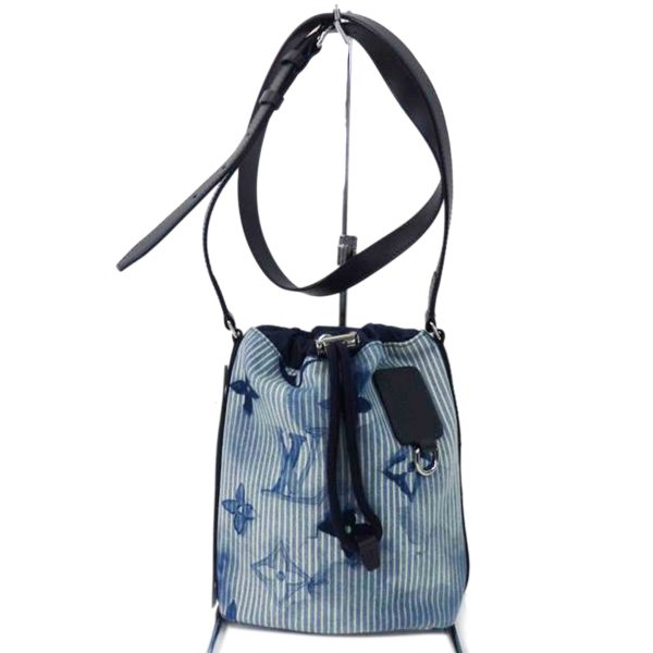 42948 1 Louis Vuitton Sac Marant Monogram Water Color Blue