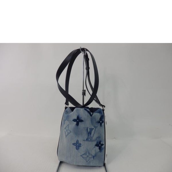 42948 2 Louis Vuitton Sac Marant Monogram Water Color Blue