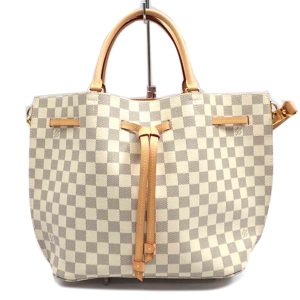 43423 2 Burberry Check Crossbody Shoulder Bag Beige