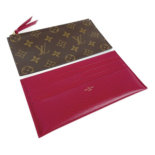 435679 07 Louis Vuitton Monogram Pochette Shoulder Fuchsia