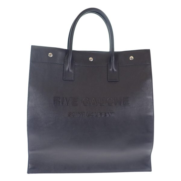 441513 02 Saint Laurent North South Rive Gauche Tote Black