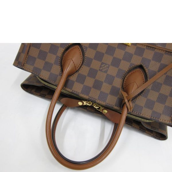 44189 3 Louis Vuitton Ascot Handbag Brown