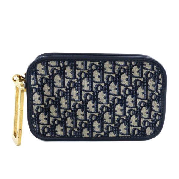 44431 1 Christian Dior Pouch Clutch Bag Black