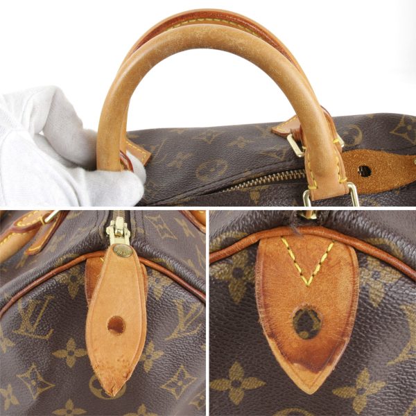 4465220409944a 7 Louis Vuitton Speedy 30 Monogram Handbag Monogram